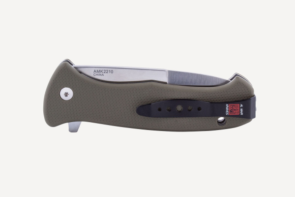 Нож складной AL MAR S.E.R.E. 2020 G 3,6" Tradition (OD Green G10; клинок: сталь D2)